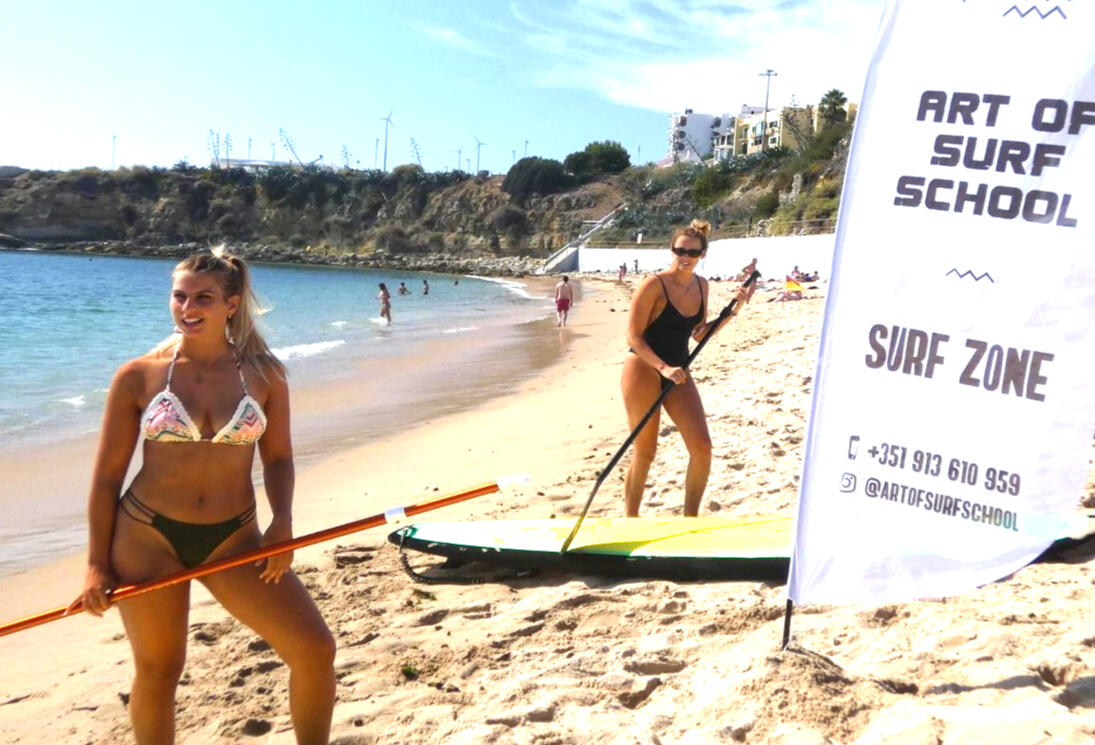 Art of Surf School Estoril Stand Up Paddle Tours